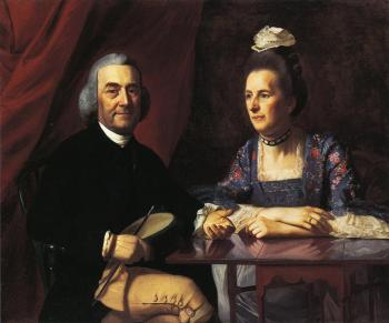 約翰 辛格頓 科普利 Mr. and Mrs. Isaac Winslow (Jemina Debuke)